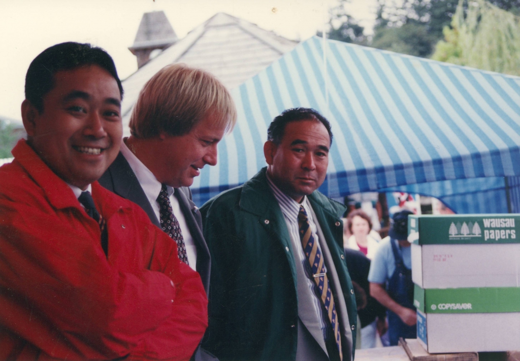Yuji Yoshida, Joel Burkad, Hiroji Sakai
